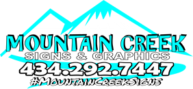 Mountain Creek Signs, Blackstone VA